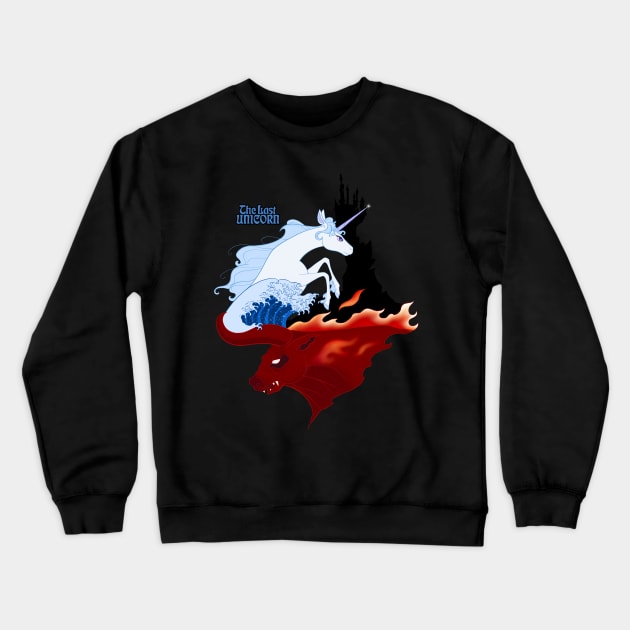 Bull and Mare Crewneck Sweatshirt by Meowlentine